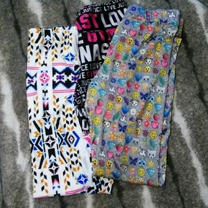 Bundle of girls leggings.
